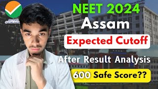 Assam NEET 2024 Expected Cutoff After NEET Result🔥 Safe Score for All Categories📈 neet2024 cutoff [upl. by Anawek]