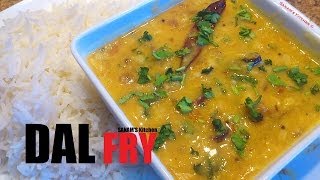 Dal Fry Recipe  Dal tadka recipe  Punjabi Restaurant style [upl. by Yarahs]