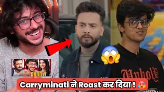 Carryminati Roast Video 😱 Elvish Yadav amp Maxtern को किया भयंकर तरीके से Roast 🥵 [upl. by Yehsa143]