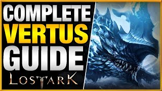 The Complete Guide to VERTUS in Lost Ark  Guardian Raid Attack Patterns amp Tips [upl. by Wyon]