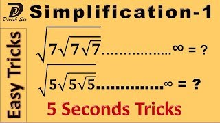 Simplification Part  1सरलीकरण   Devesh Sir  mathd  SSC GCL  PSC  RAILWAY [upl. by Primrose]