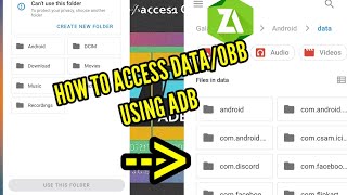 HOW TO ACCESS DATAOBB USING ADB [upl. by Nodnar]