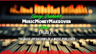 The basic operations of a music publisher  Music Money Makeover EP 1 [upl. by Leunas303]