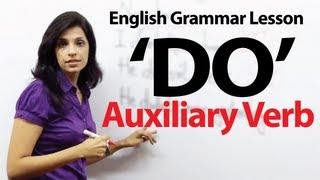 English Grammar Lessons  Auxiliary Verb  DOquot [upl. by Marola767]