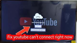 Fix YouTube cant connect right now on MI TV [upl. by Annayhs]