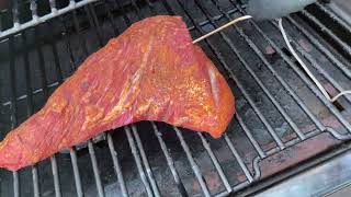 How to reverse sear Tri Tip grilling [upl. by Ellenhoj]