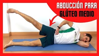 Ejercicio ABDUCCIÓN de CADERA 💪 Tumbado o Acostado ✅ APRENDE la Mejor Técnica para Glúteo Medio [upl. by Chard]