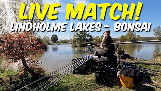 What A Match  LIVE MATCH  Lindholme Lakes  Bonsai  My GoPro Overheated [upl. by Sillert]