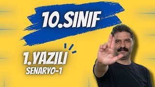 10SINIF  1YAZILI  SENARYO1  100 ALDIRIR  RÜŞTÜ HOCA [upl. by Raual]