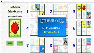 Lotería Mexicana  Tableros [upl. by Bobseine]