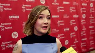 Saoirse Ronans robot voice  Daily Celebrity News  Splash TV [upl. by Shelby]