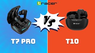 TRACER SŁUCHAWKI BEZPRZEWODOWE T7 PRO VS T10 [upl. by Burkhardt424]