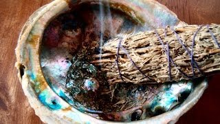 How to use Sage to Purify your home smudging [upl. by Nettie]