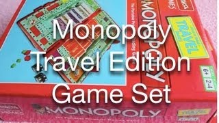 Monopoly Travel Edition Game Set [upl. by Gagnon91]