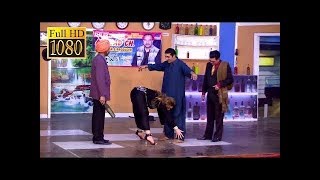 Zafri Khan Best Comedy Scenes Of 2017 in Stage DramaVery Funny😂KhushbooIfthkar Thakur [upl. by Freberg379]