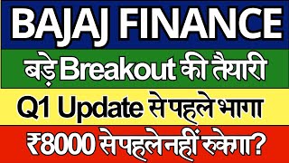 BAJAJ FINANCE SHARE PRICE TODAY  BAJAJ FINANCE SHARE NEWS  BAJAJ FINANCE SHARE TARGET [upl. by Itoc72]