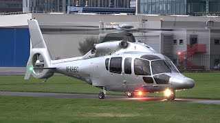 VIP Airbus H155 Helicopter Startup amp Takeoff [upl. by Vona]