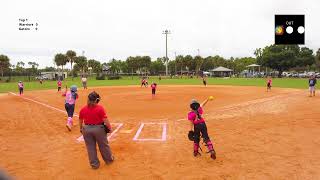 PBG Lady Gators vs PSC Warriors 10U  10132024 [upl. by Namron686]