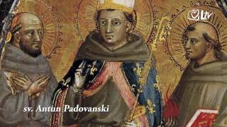 Katolički kalendar 1362016  Sveti Antun Padovanski [upl. by Garlaand382]