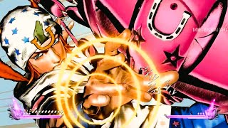 Johnny Joestar 2 The Finishing Move Jojos Bizarre Adventure All star Battle R [upl. by Assilen]