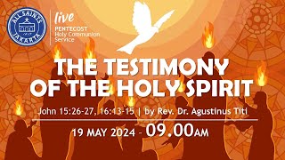 Pentecost  19 May 2024  9am  Holy Communion Service  All Saints Anglican Jakarta [upl. by Braswell]