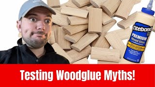 Do Dowels Make A Glue Joint Stronger Testing Common Wood Glue Myths [upl. by Asyla550]