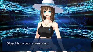 FateGrand Order  Charlotte Corday Caster Summon Voice line [upl. by Rayshell13]