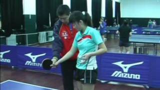 play Pingpang with Zhang Yining [upl. by Yelich]