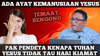 PENDETA ESRA SORU MENJAWAB MEMBUAT JEMAAT TERSIPU MALU [upl. by Enymsaj986]