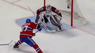 Alex Galchenyuk Scores out of the Penalty Box vs Colorado 21 101814 [upl. by Arihsan]