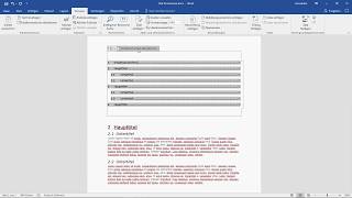 Titel nummerieren und automatisches Inhaltsverzeichnis erstellen [upl. by Heiney]