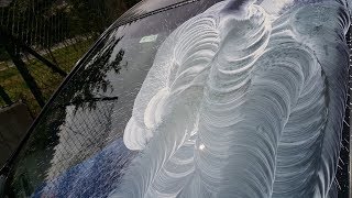 OTO CAMI ÇİZİK GİDERMESERYUM OKSİT UYGULAMASI Windshield Car Glass Scratch Repair [upl. by Arundell818]