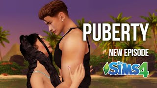 CAUGHT IN THE SHOWER  PUBERTY  SIMS 4 [upl. by Gosney]