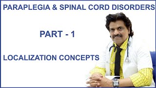 PARAPLEGIA amp SPINAL CORD DISORDERS PART  1  LOCALIZATION CONCEPTS [upl. by Adnawal]