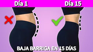 EJERCICIOS PARA BAJAR BARRIGA RÁPIDO  rutina de 2 ejercicios  ABDOMEN PLANO EN CASA [upl. by Ingold]