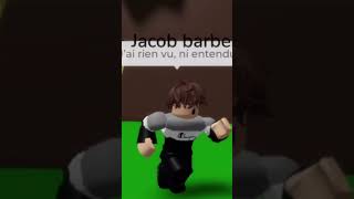 Défendre Jacob partie 1 jacobebarber shorts roblox ￼ [upl. by Gothard]