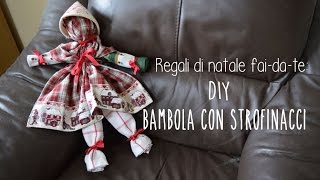 Regali di Natale faidate DIY Bambola di strofinacci pronta in 5 minuti [upl. by Yrogreg372]