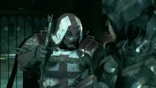 quotThe Right Decisionquot  Azrael Breaks The Sword Scene Good Ending  Batman Arkham Knight [upl. by Haldes]