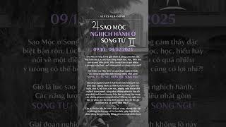 Sao Mộc Nghịch Hành ở Song Tử 2024 [upl. by Alyahsat]