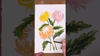 Simple Watercolor Techniques for Flowers easywatercolorflowers [upl. by Standice902]