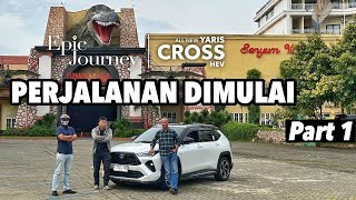 Toyota All New Yaris Cross HEV 2024  EPIC JOURNEY Part 1 feat Fitra Eri amp Ridwan Hanif  Motomobi [upl. by Aennyl70]