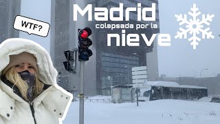 MADRID tras Filomena TORMENTA DE NIEVE 30h nevando sin parar ❄️ [upl. by Agneta]