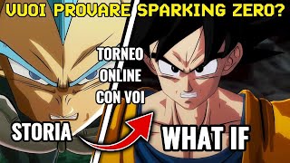 GIOCHIAMO LA STORIA DI DRAGON BALL SPARKING ZERO E TUTTI I WHAT IF ITA [upl. by Dnalra]