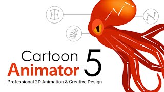 Cartoon Animator 5 Launch  Professional 2D Animation Software amp Creative Design for Cartoon Makers [upl. by Menon424]