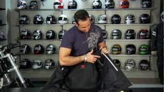 Dainese Cage Leather Jacket Review at RevZillacom [upl. by Yelsel]