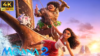 Moana 2 2024 Full English Movie  Dwayne Johnson  Alan Tudyk  David Fane  Review And Facts [upl. by Corrine]