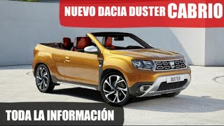 Nuevo DACIA DUSTER Cabrio 2019 Toda la información [upl. by Baruch132]