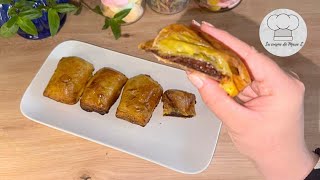 PAIN AU CHOCOLAT RAPIDE à base de feuilles de riz sans gluten sans beurre vraiment trop bon [upl. by Jerrilyn]