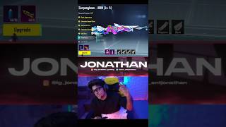 JONATHAN MAXING OUT LATEST AWM  jonathangaming latest gun bgmi godl shortsviral trending [upl. by Sitra361]