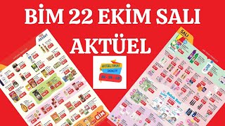 22 Ekim Salı 2024 BİM Aktüel Ürünler  Mutfak Gıda  Fırsatlar ve İndirimler [upl. by Sigsmond]